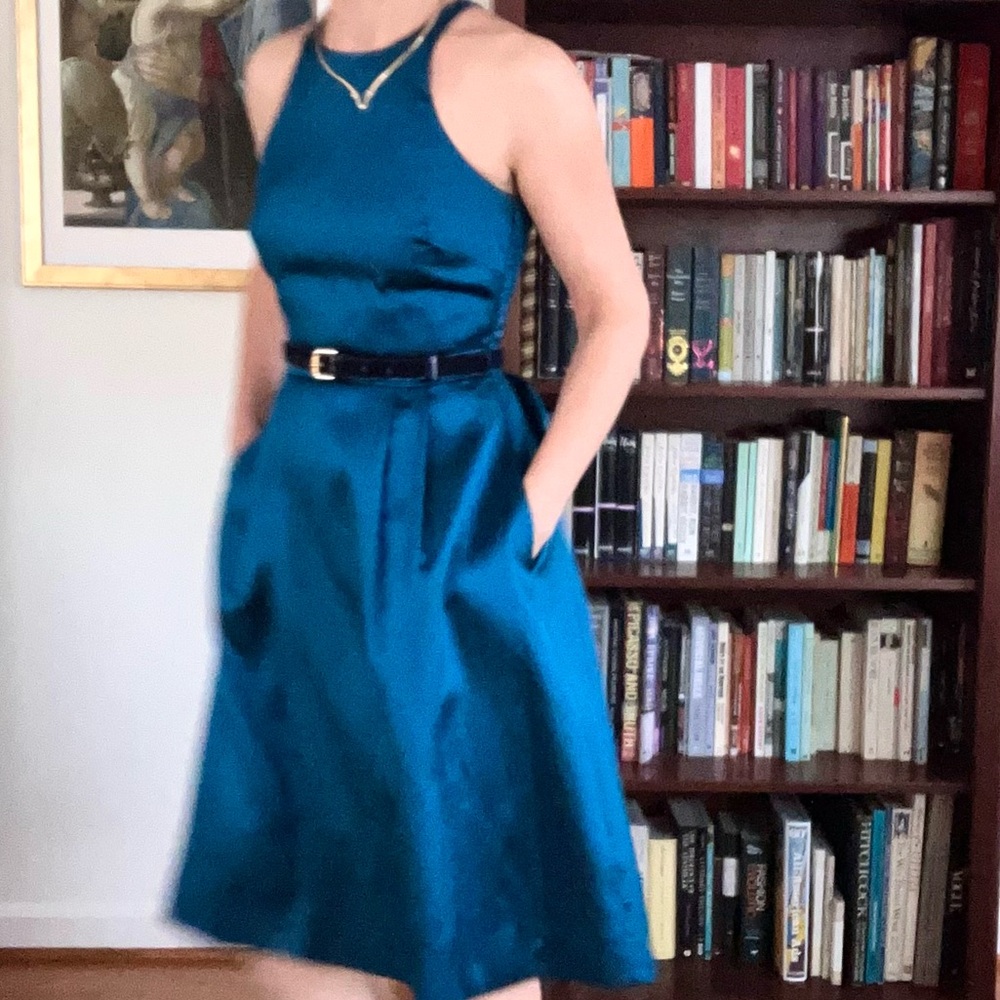 J. Crew Collection Silk Twill Midi Dress - Size 0